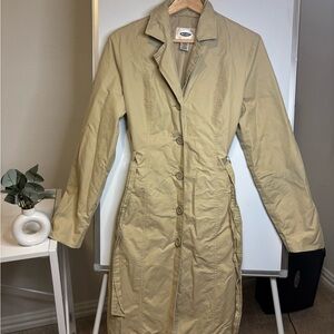 Old Navy Beige Trench Coat